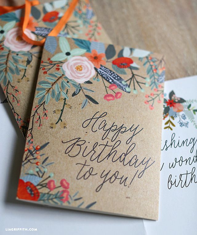 25 of the Best DIY Birthday Cards