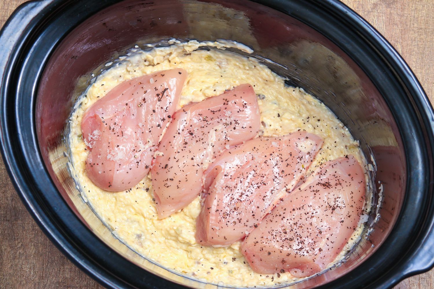 Slow Cooker Chicken And Rice Casserole Recipe