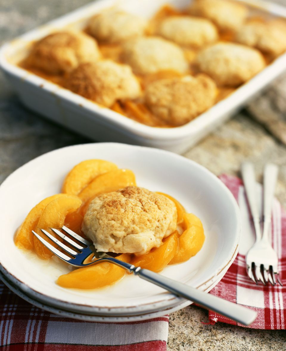 knowles peach cobbler plate by michael webber