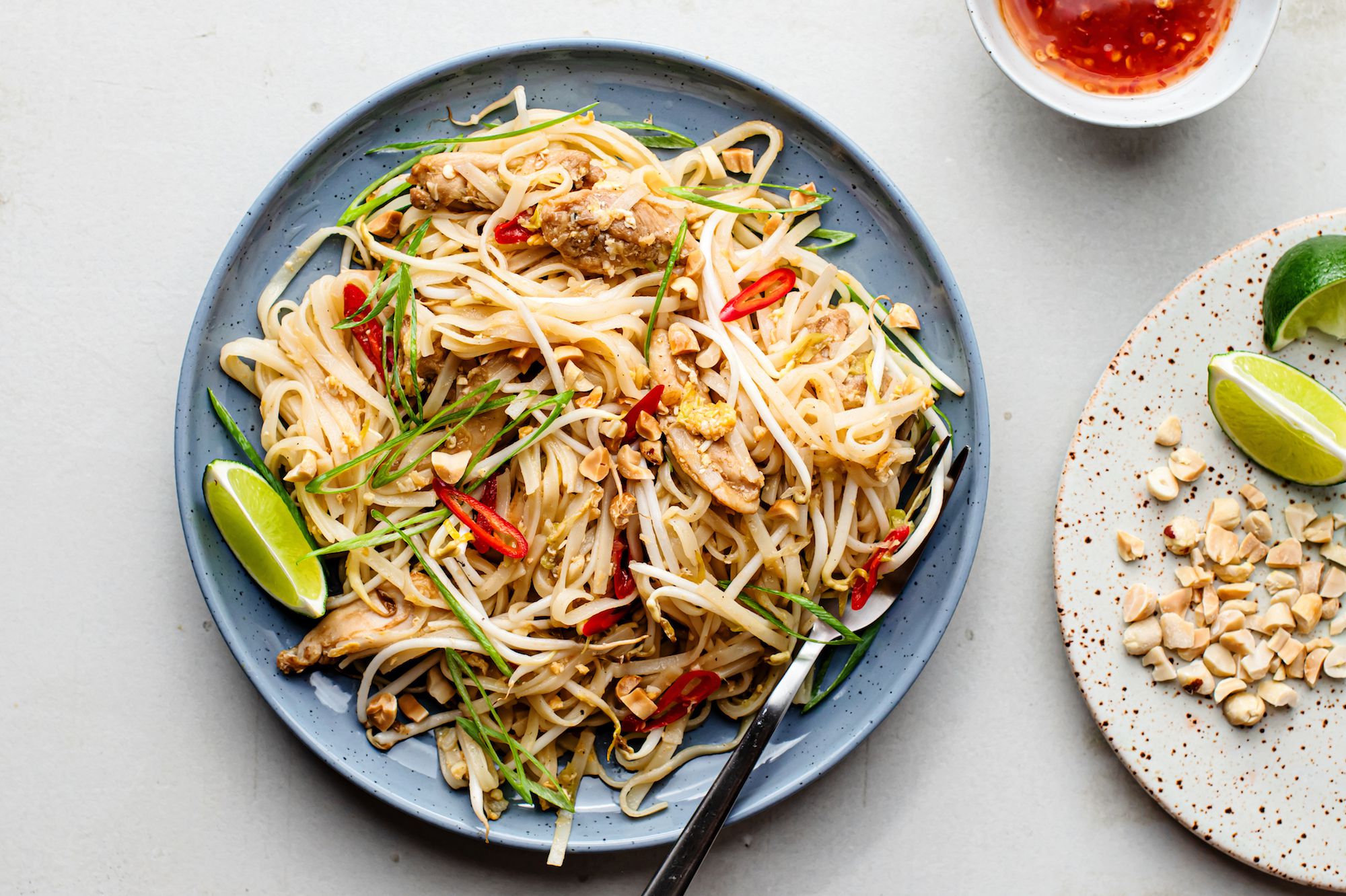 Easy Chicken Pad Thai Noodles Recipe