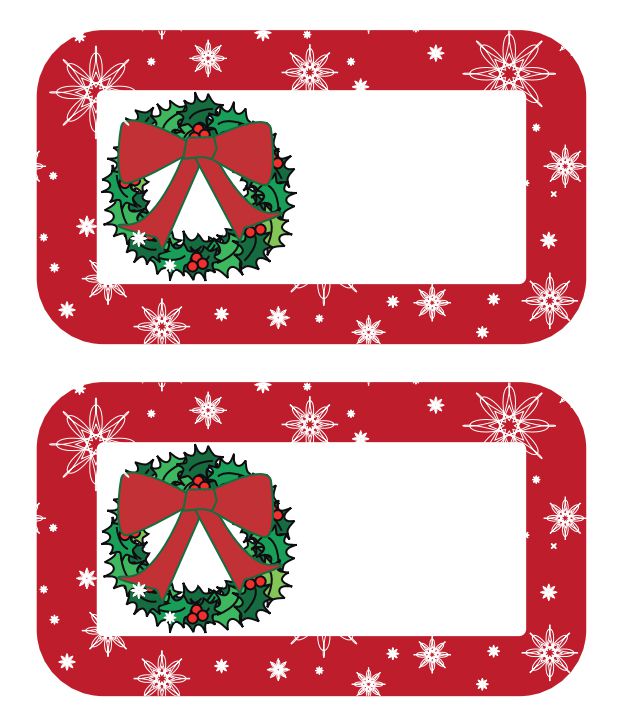 41 Sets of Free Printable Christmas Gift Tags