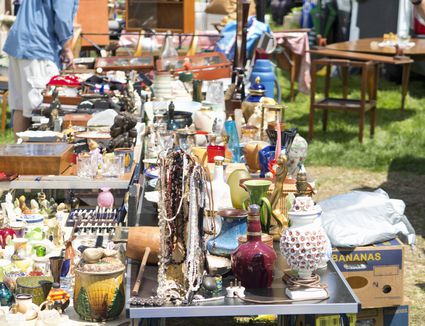 Around the Town Yard Sale in Worthington, Indiana