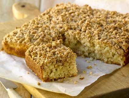 A Recipe For German Streusel Coffee Cake With Cheese