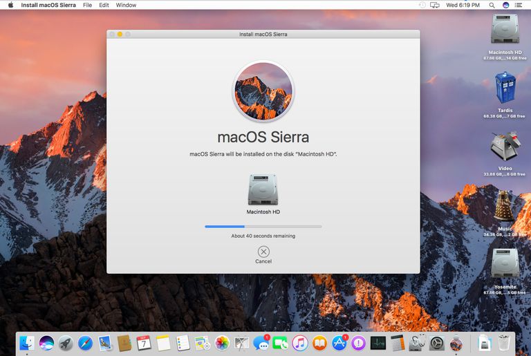 how to instal mac os sierra
