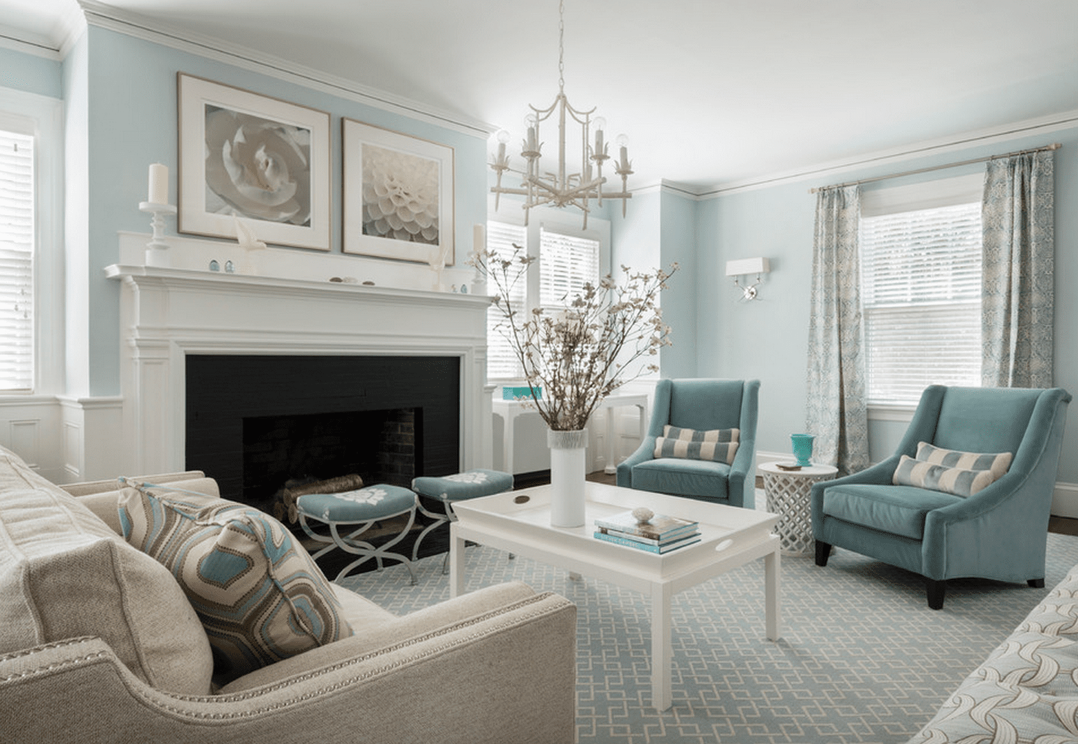 Light Blue Decor For Living Room Decoration For Home