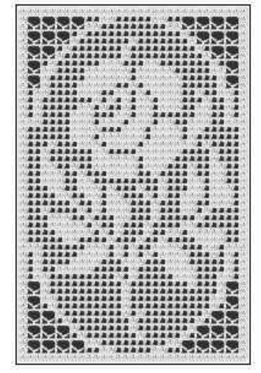 Printable Free Filet Crochet Patterns - Customize and Print