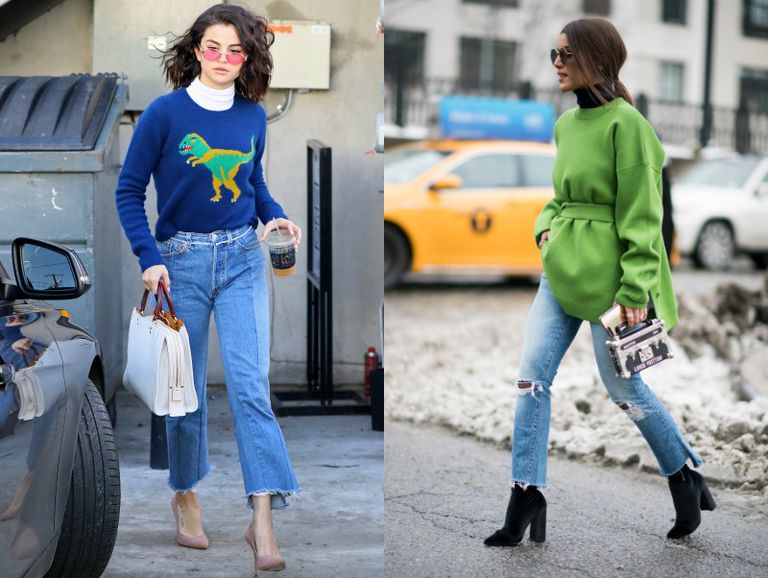 turtleneck under sweatshirt outfit
