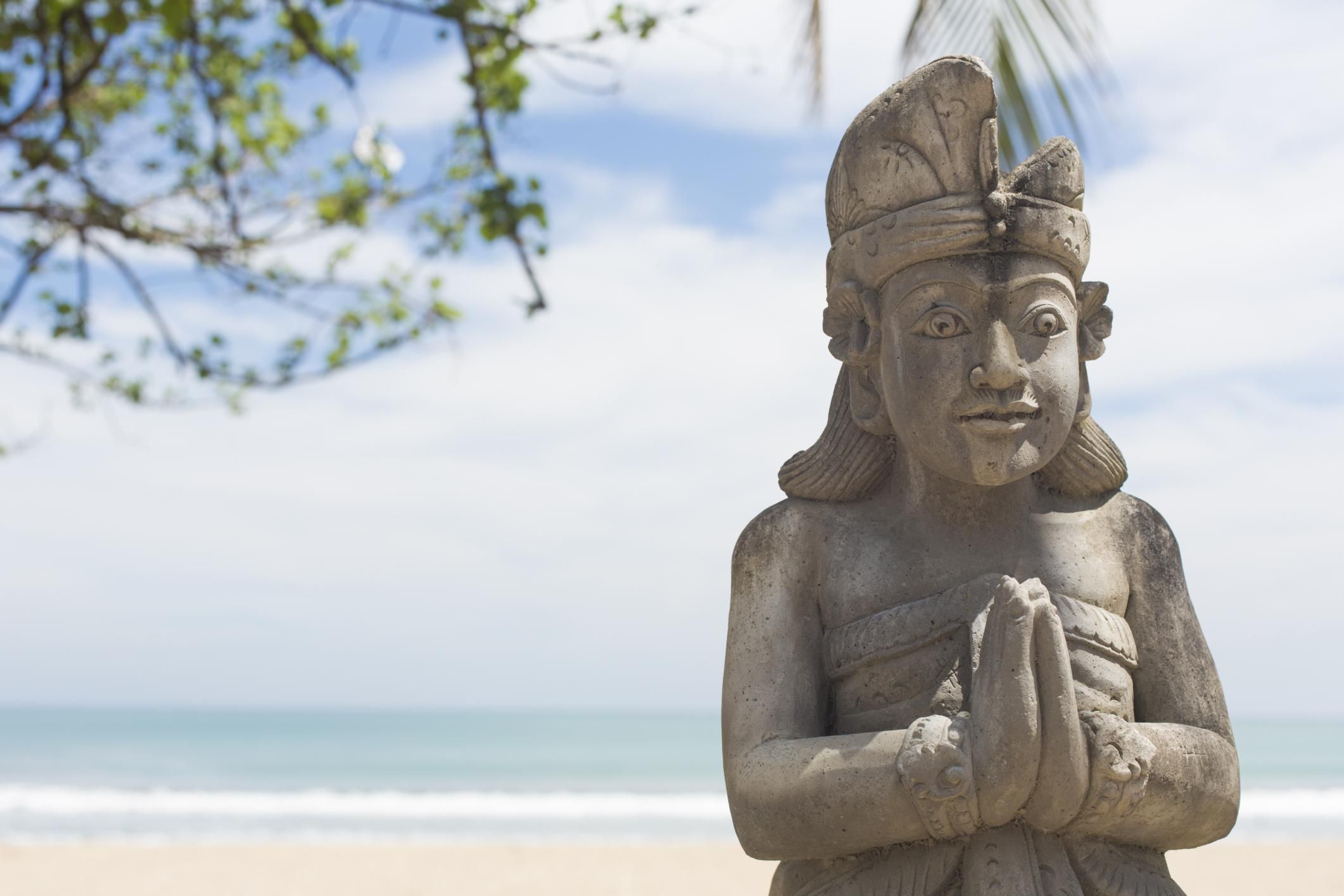 Balinese Hindu Temple Carving