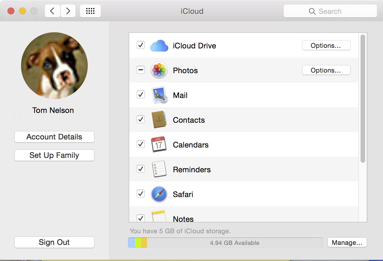 accessing my icloud photos on a pc