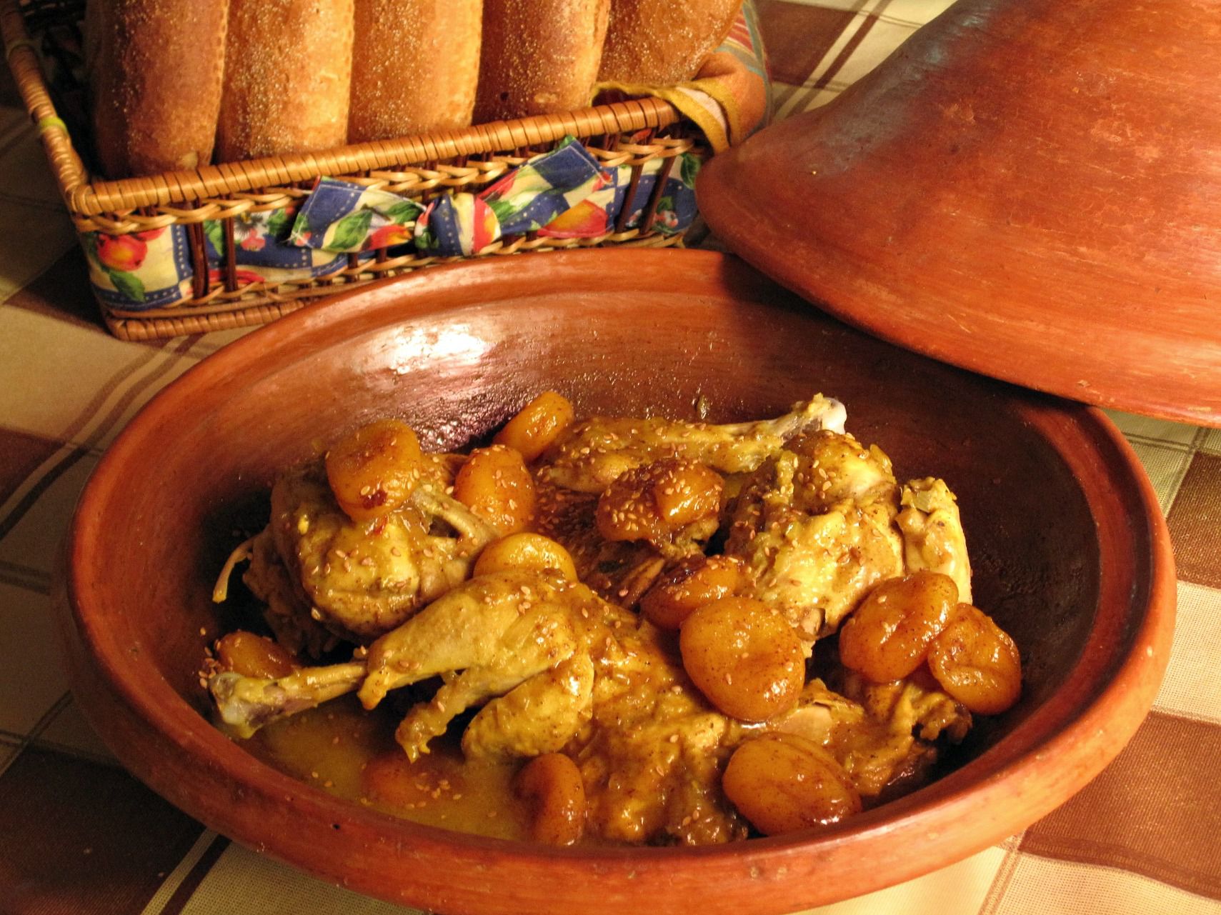 Марокканская кухня тажин курица
