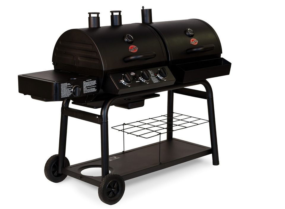 CharGriller Duo Gas/Charcoal Model 5050 Grill Review