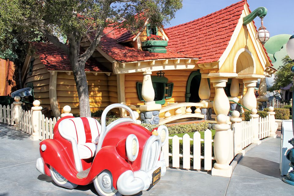 mickey mouse house inside