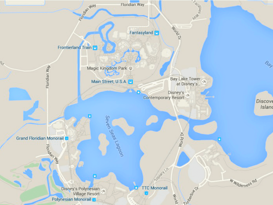Maps Of Walt Disney World S Parks And Resorts