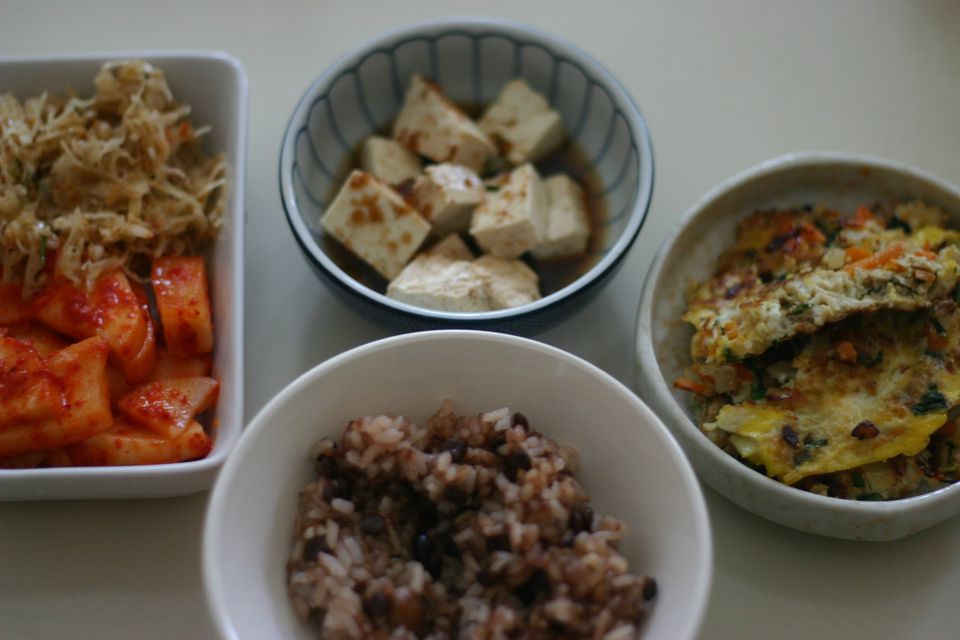 Korean Breakfasts Commonly Served At Home