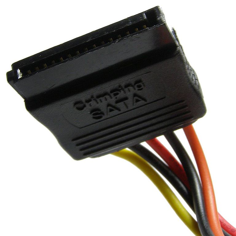 15-Pin SATA Power Connector Pinout 5 wire 15 pin sata wiring diagram 