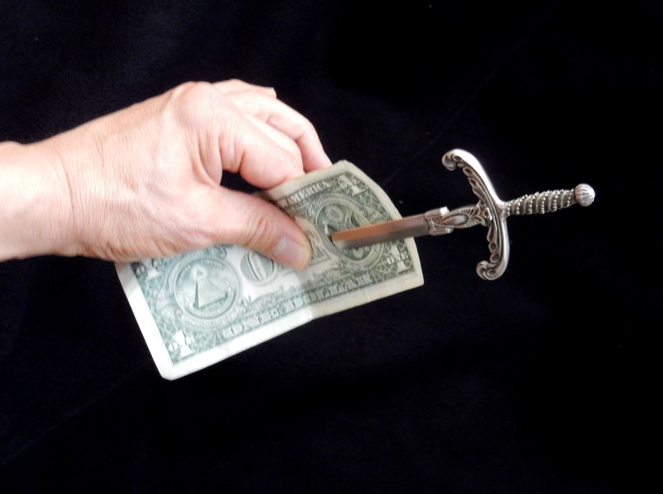 Easy Magic Trick Pen Through Bill
