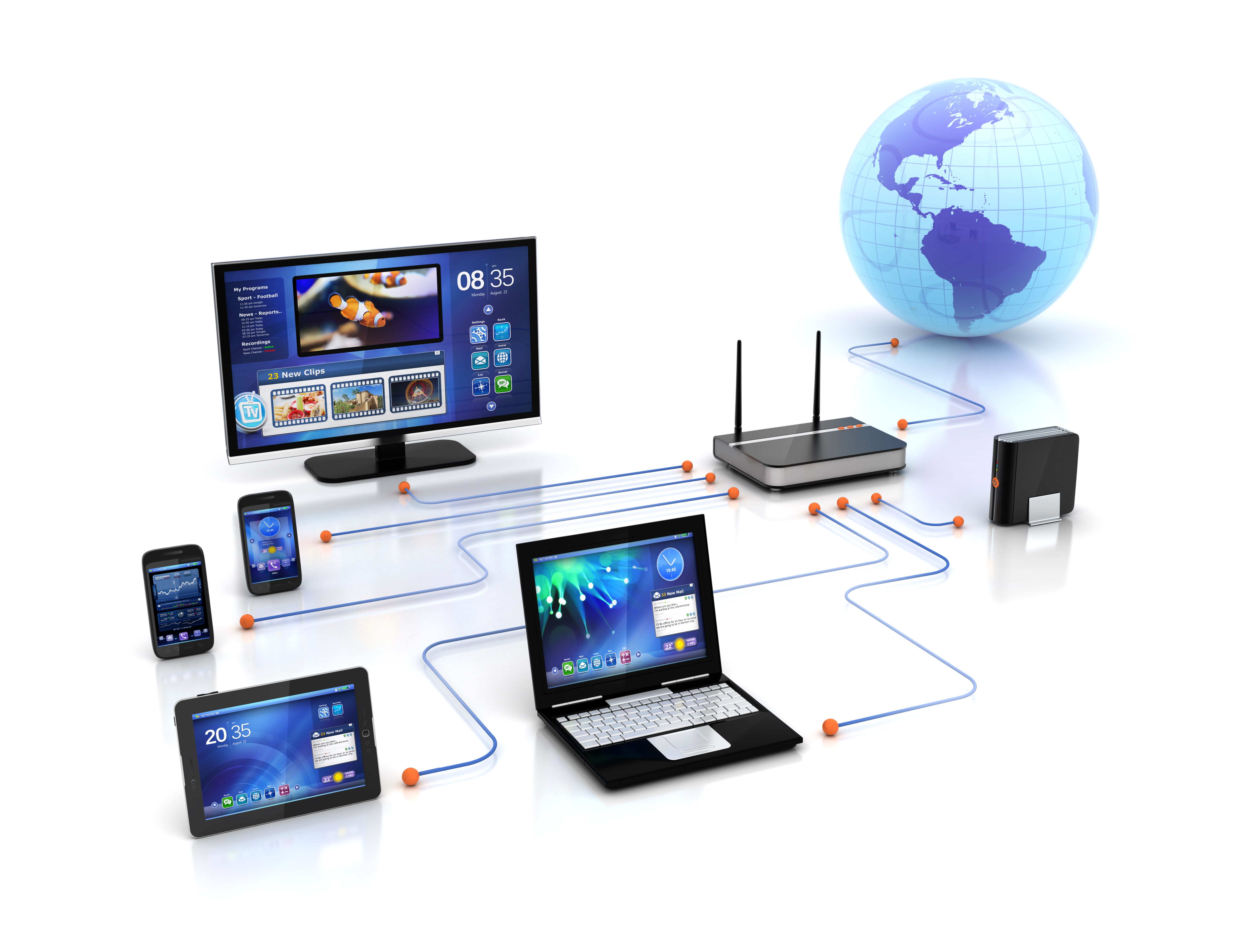 what is network connecting devices