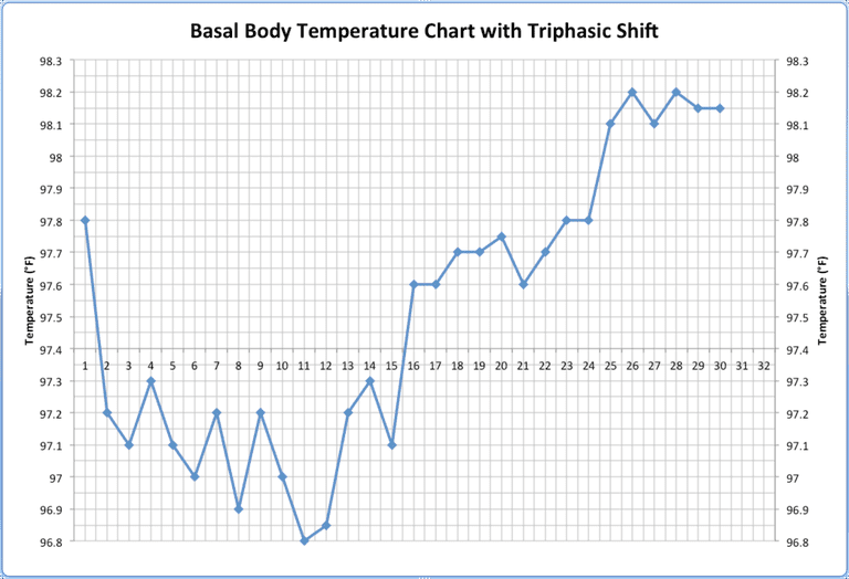 Triphasic Bbt Chart Bfp