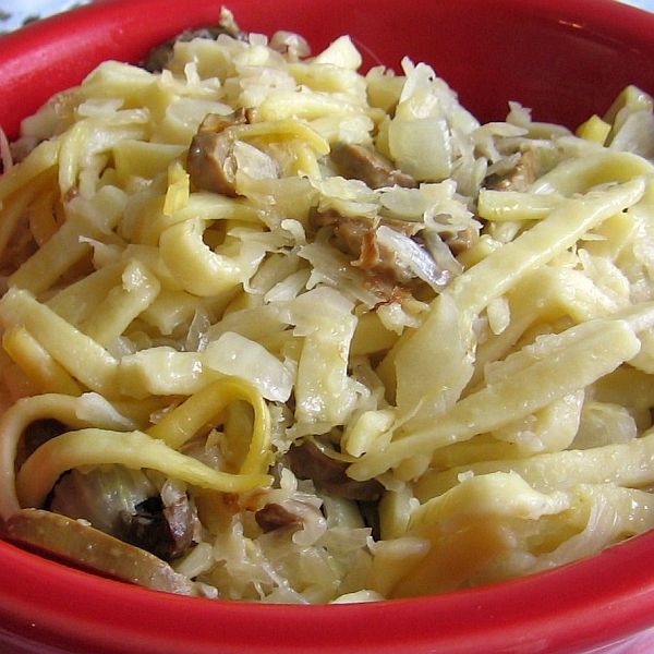 Sauerkraut And Noodles German 