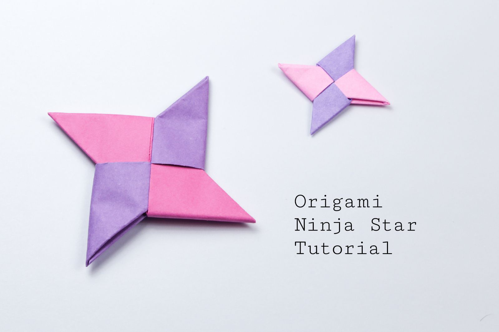 cool origami ninja star