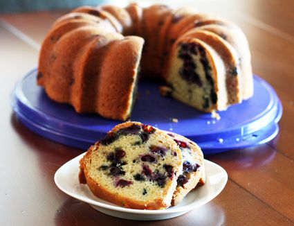 Blueberry Limoncello Cake