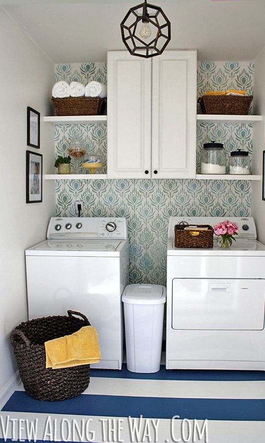 Laundry Room Style On A Budget