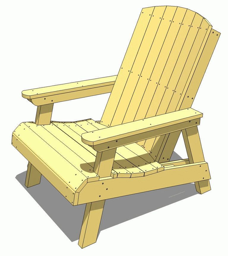 17 Free Adirondack Chair Plans You Can DIY Today