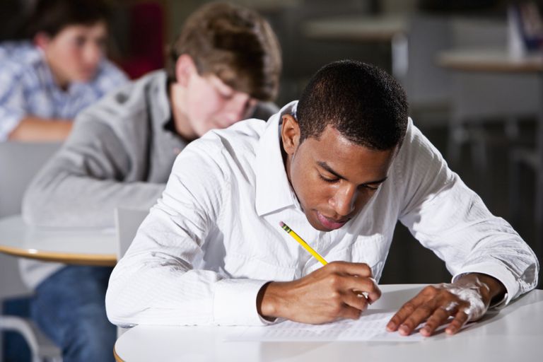 Students Taking Test