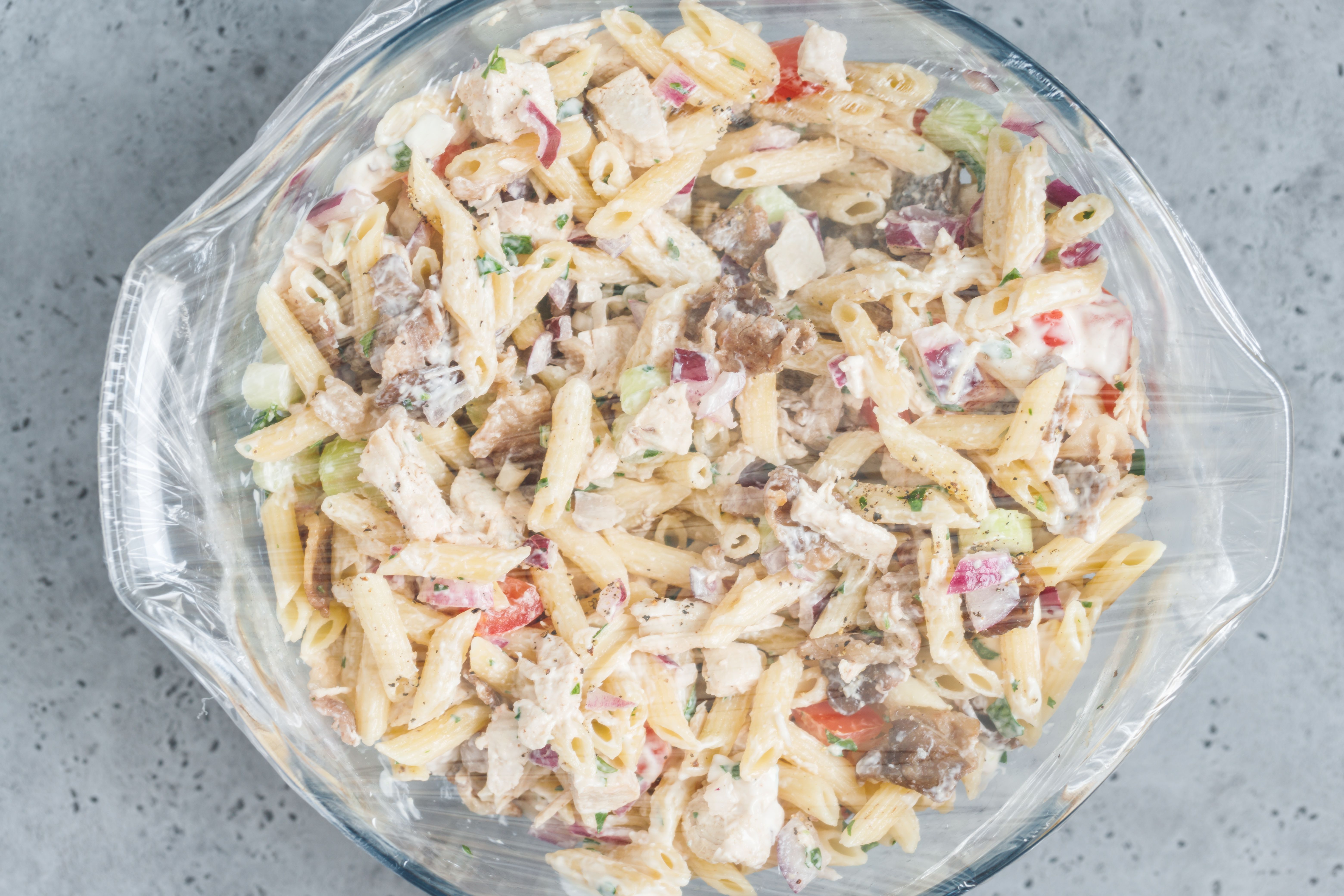 Pasta Salad With Chicken And Bacon Recipe