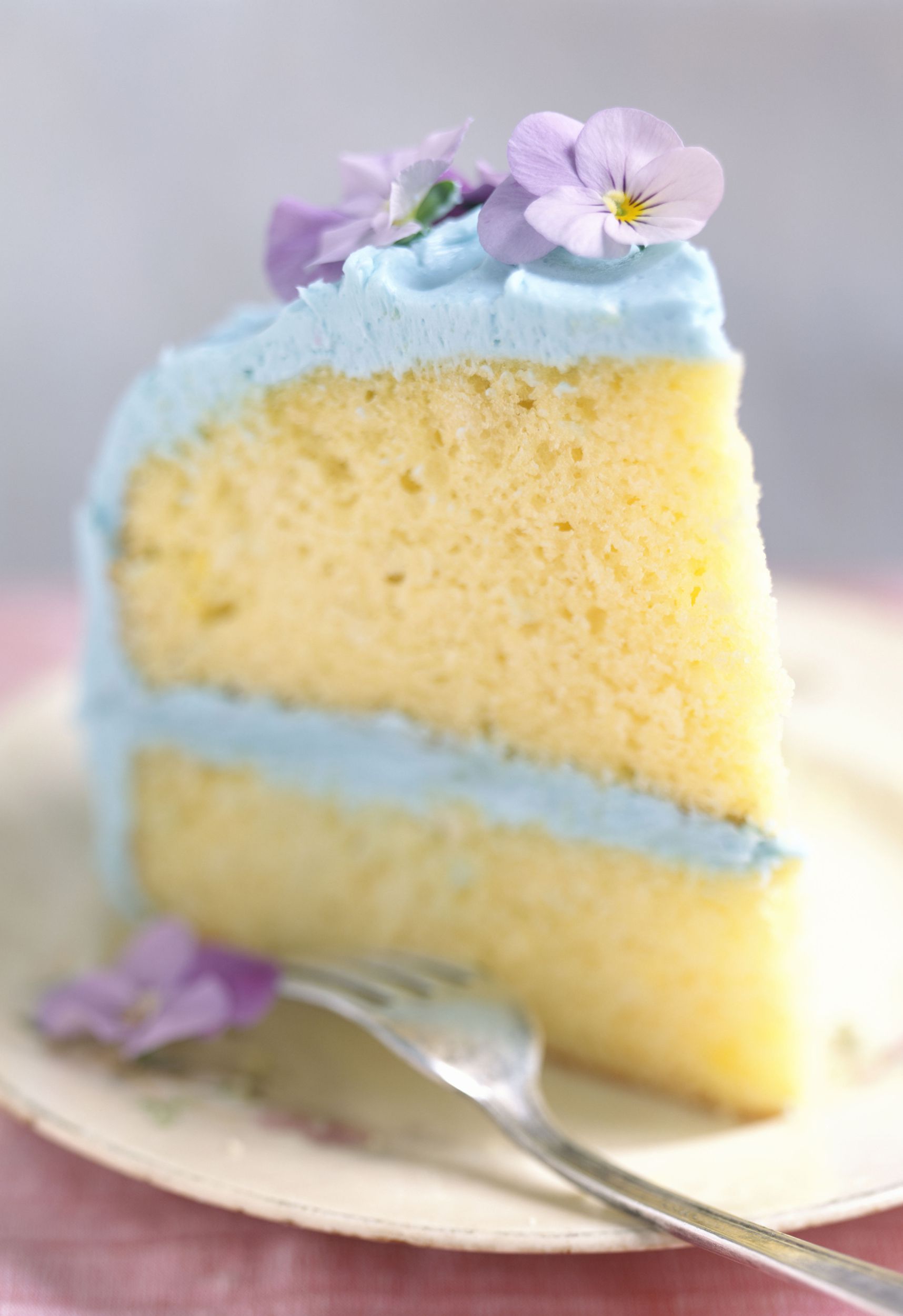 Fluffy Homemade Vanilla Cake Recipe