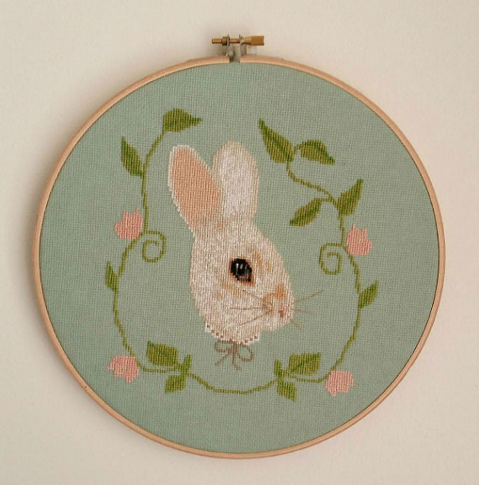 Get Hopping! Bunny Rabbit Inspired Cross Stitch Patterns