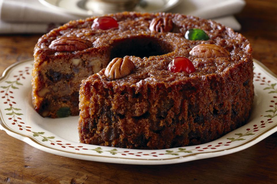 Easy Fruitcake made with Spice Cake Mix Recipe