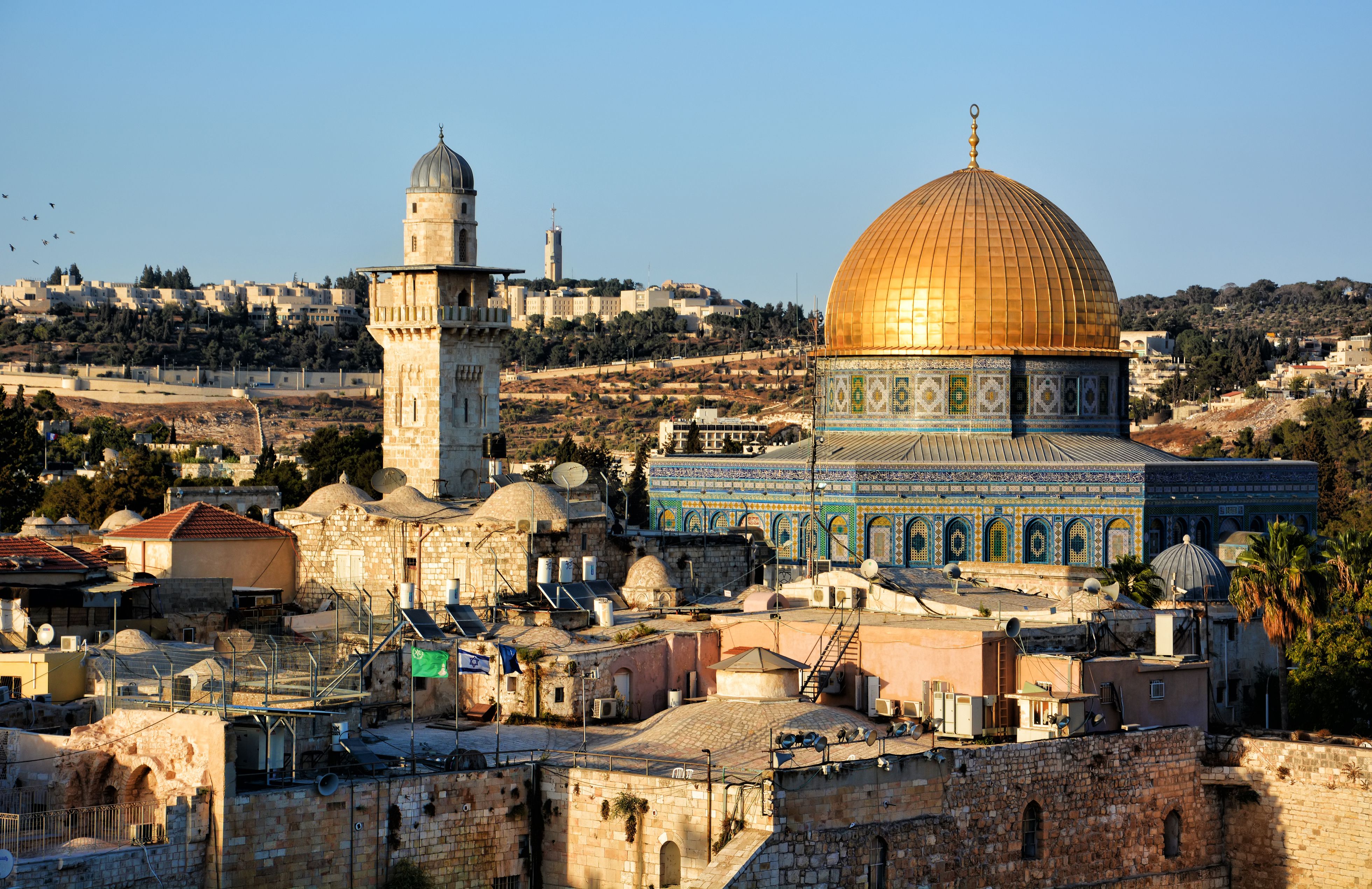 Why Is The City Of Jerusalem Important In Islam   Golden Dome Of The Rock With Blue Sky In Jerusalem  Israel 803001594 5aabd59ec06471003624d069 