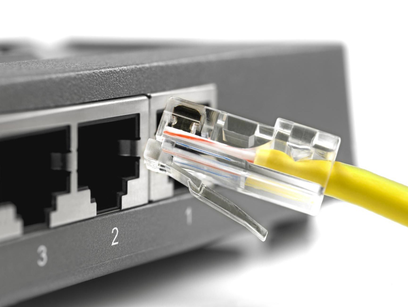 how to solve network cable unplugged problem