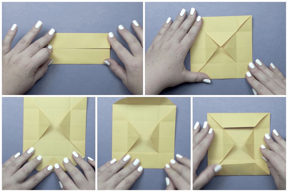 Download Origami Envelope Box Tutorial