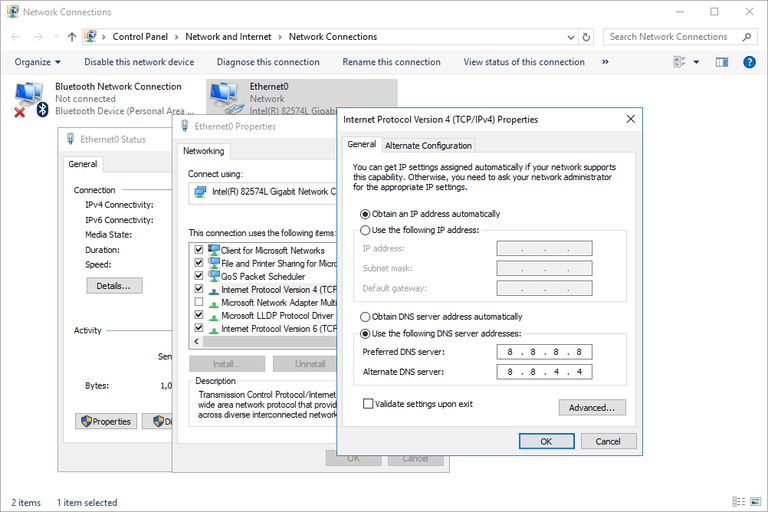 change printer ip address windows 7