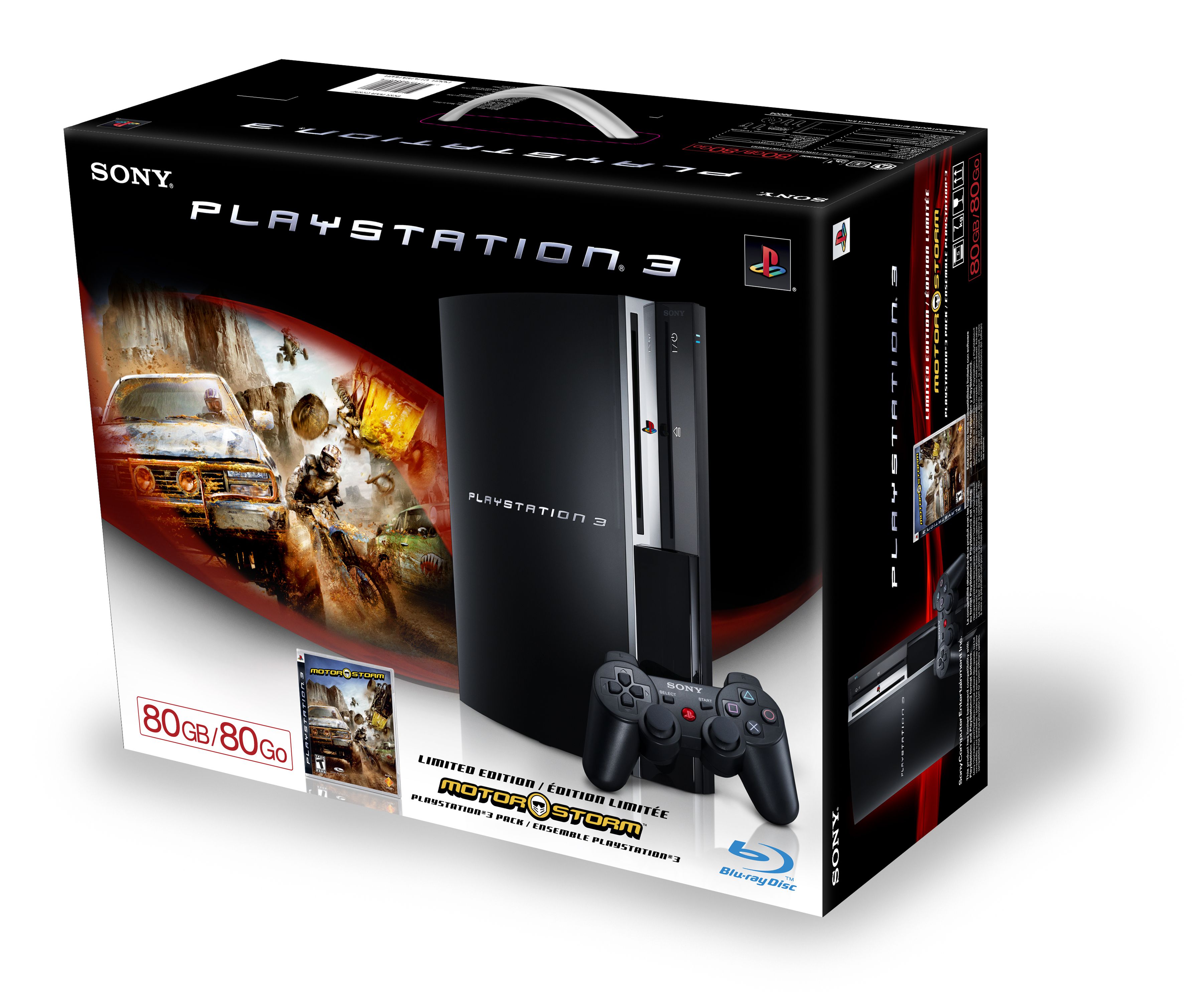 80GB and 60GB PlayStation 3 (PS3) Specs and Details