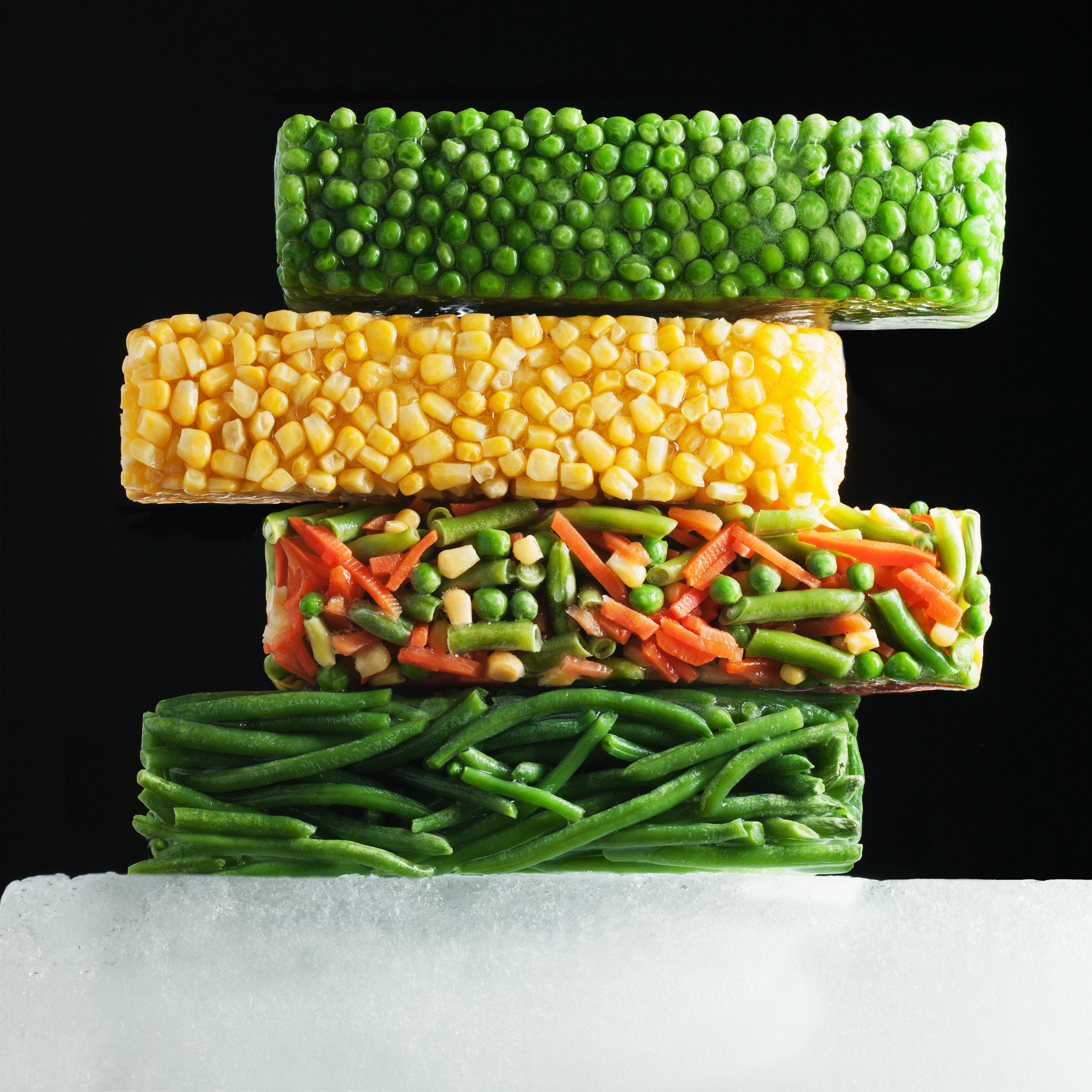 Frozen Vegetables Spark In The Microwave