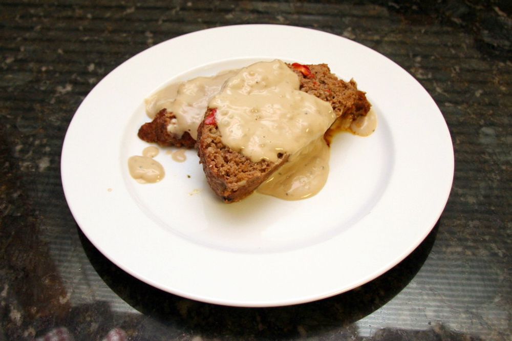 Classic Meatloaf With Country Gravy Recipe