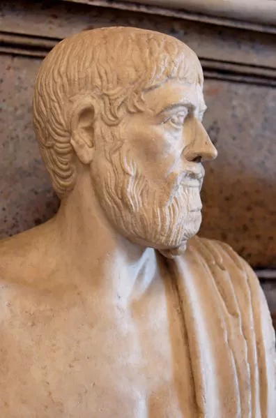 Bust of Pindar at the Capitoline Museums