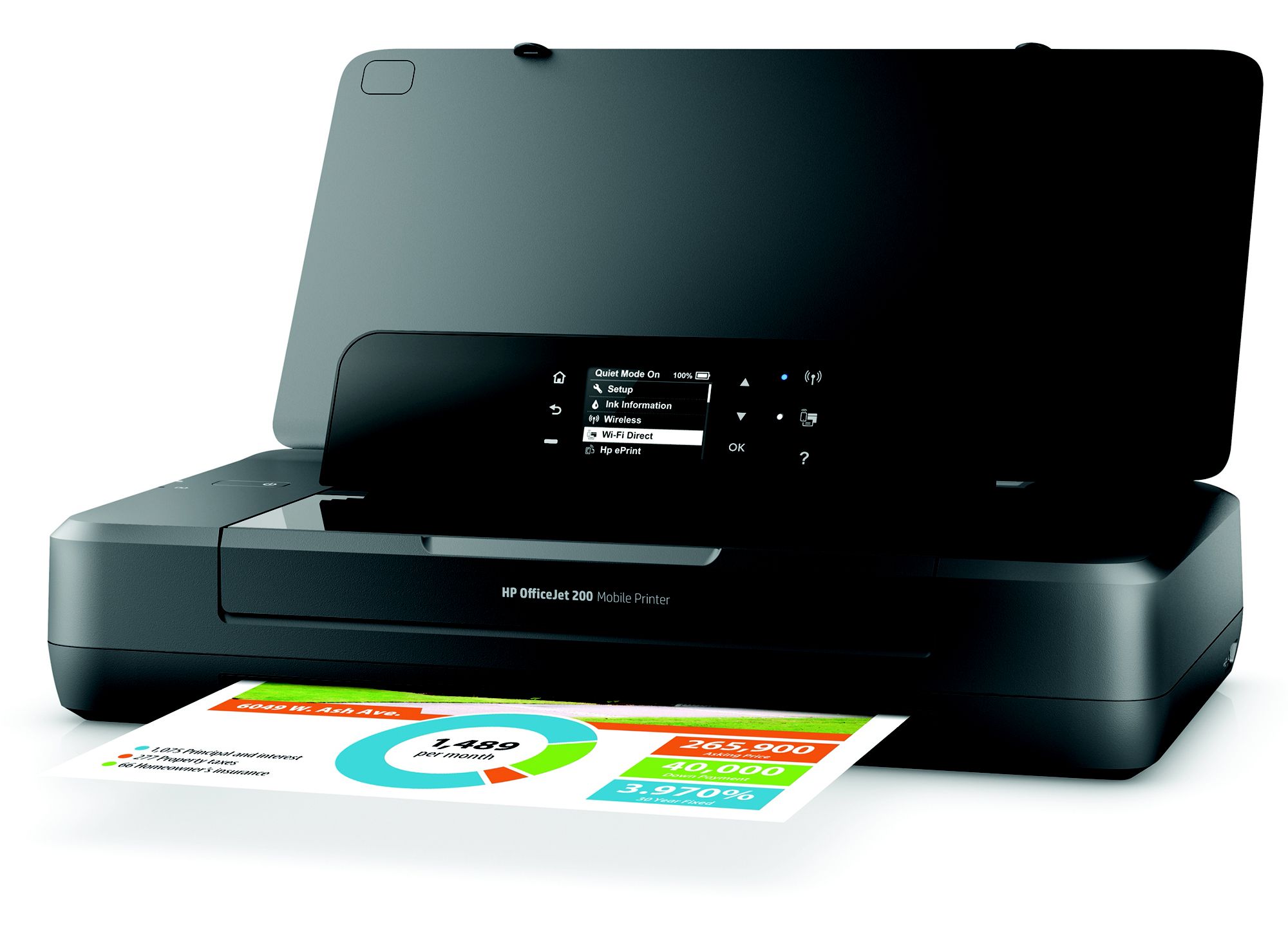 HP Officejet 200 Mobile Printer