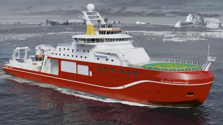 Launch of RRS Boaty McBoatface