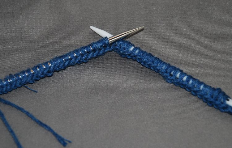 How to Knit a Sock with Two Circular Needles