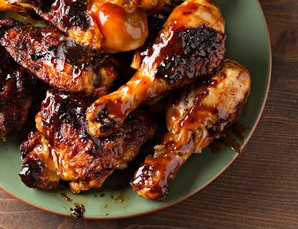 bbq chicken thighs on grill