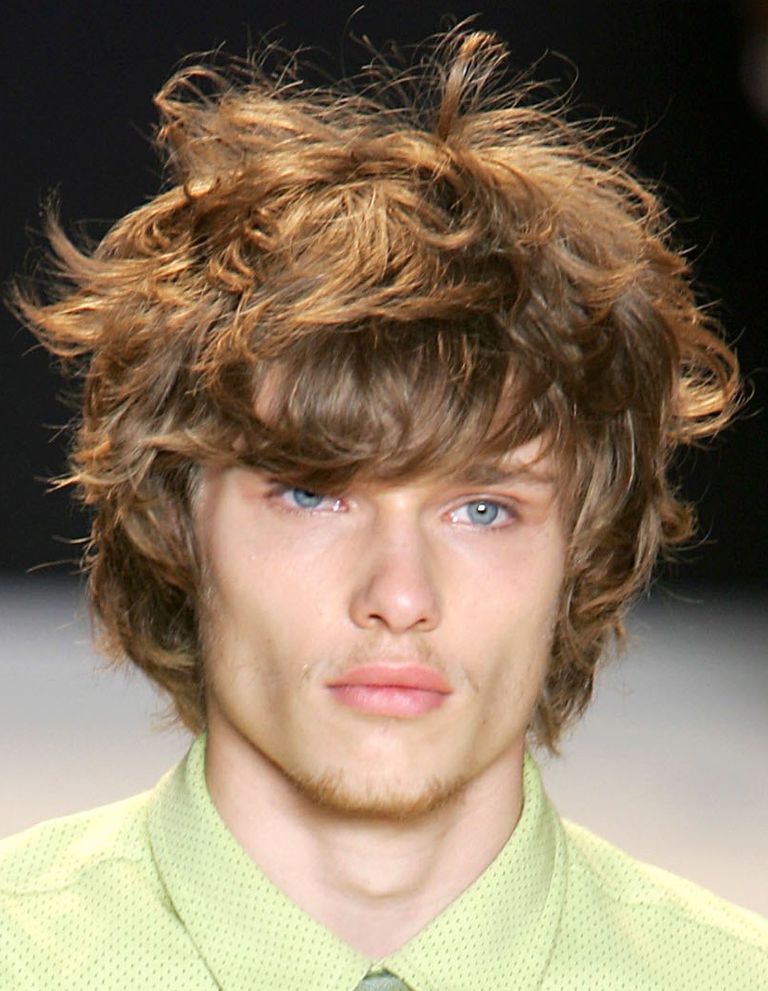 Shaggy Men's Hairstyles Slideshow Gallery