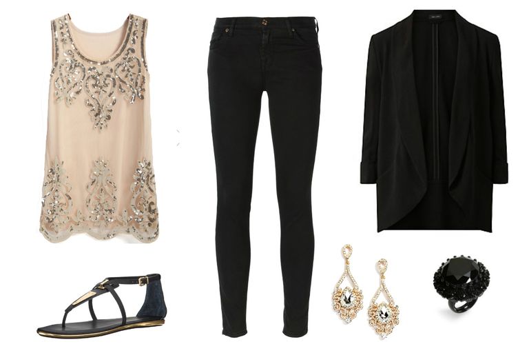 black jeans date outfit