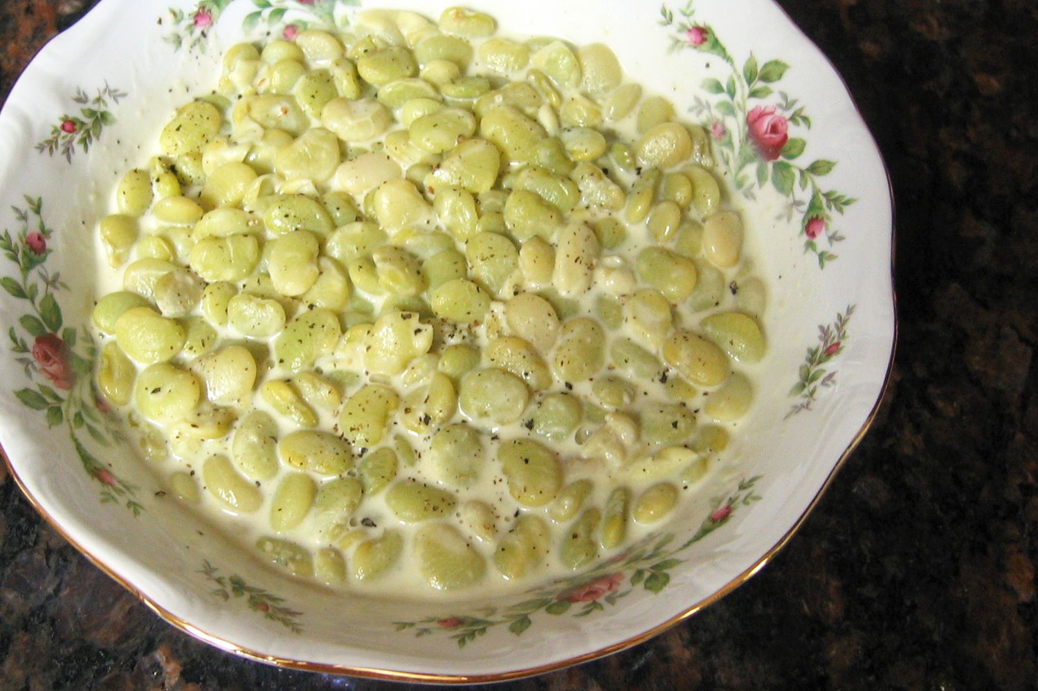 Creamy Baby Lima Beans Recipe