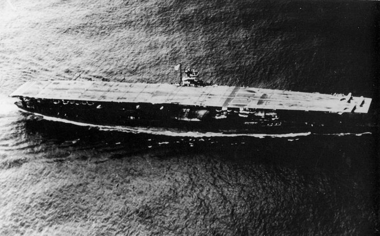 Akagi Aircraft Carrier in World War II and the Battle of Midway