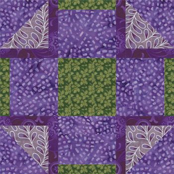 Download Beginner Friendly Bug Jar Quilt Block Pattern