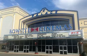 The front of a Bow Tie Cinemas.